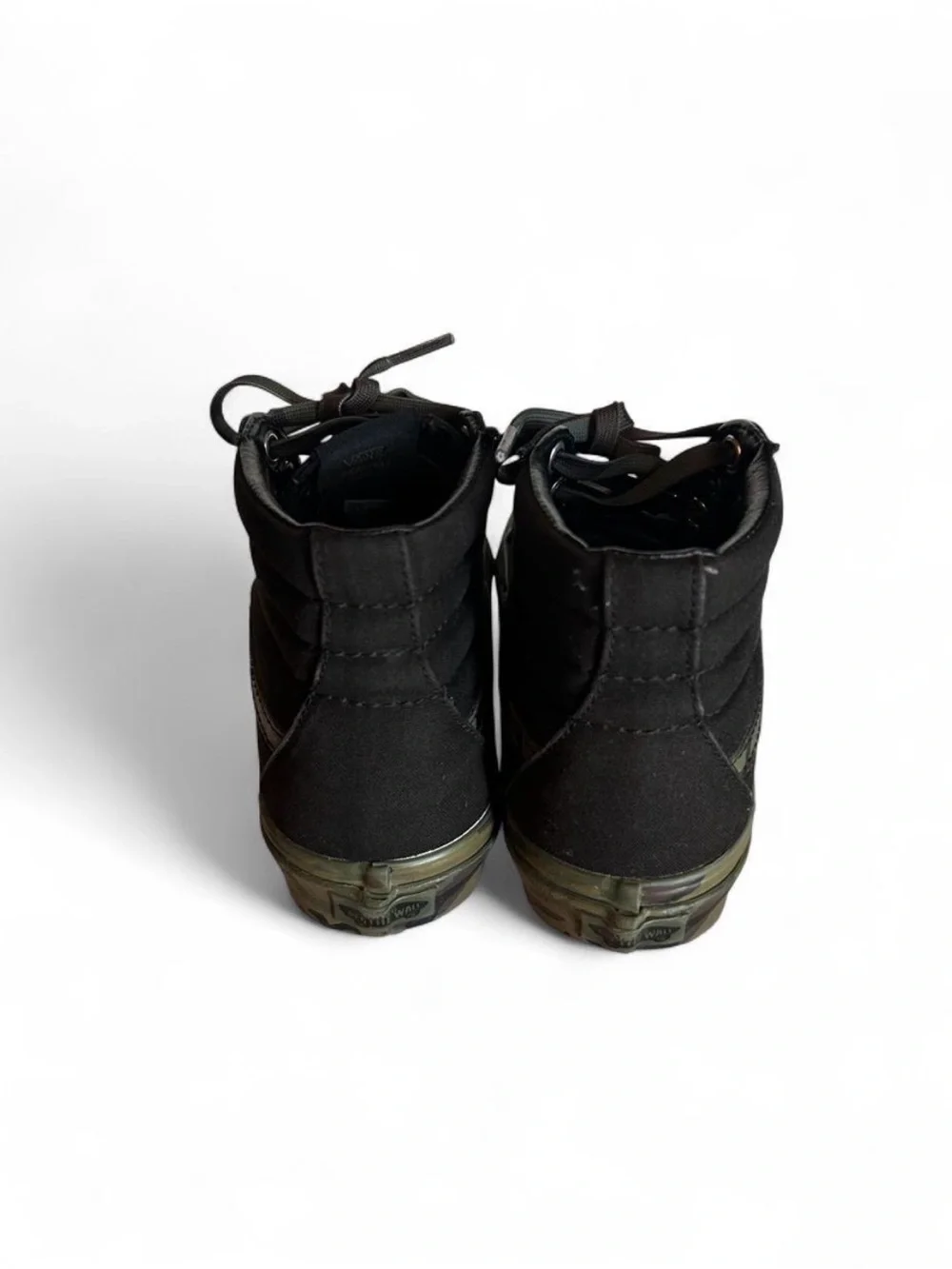 Vans SK8-Hi Inspired Black & Camo High-Top Sneakers